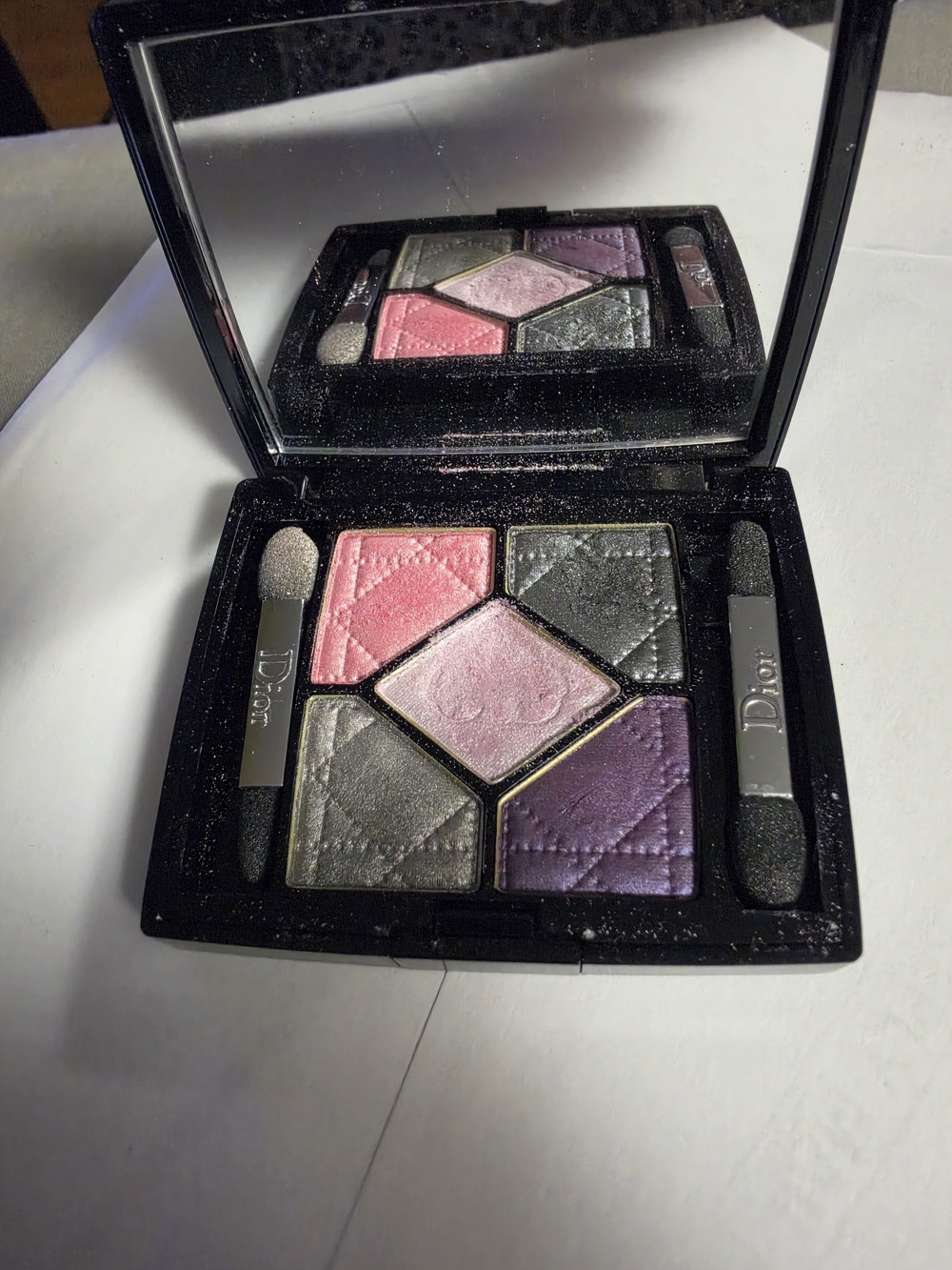 Dior 5-Color Eyeshadow Palette — Pink, Purple & Silver 804 Couleurs Extase Pinks